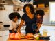Matvanor som främjar återhämtning efter träning illustration